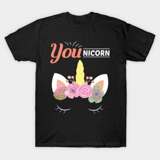 YOUnicorn Unicorn Gift Idea Self-Care Self T-Shirt